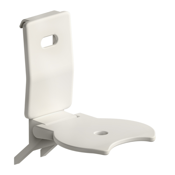 Foto - DuschsitzPlus in reinweiß zum Einhängen an einen Duschhandlauf - Artikel L1222500 - Serie Funktion von Lehnen