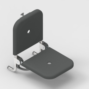 Foto - Duschsitz zum Einhängen dunkelgrau - Artikel L62231000 - Serie Concept Pro von Lehnen