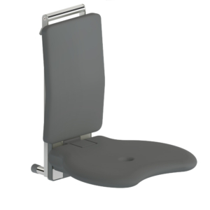 Foto - Duschsitz zum Einhängen in anthrazit - Artikel L32010106 - Serie Evolution von Lehnen