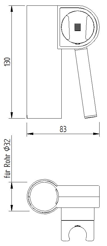 Brausehalter Funktion