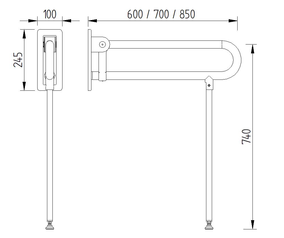 Klappgriff Concept pro skizze